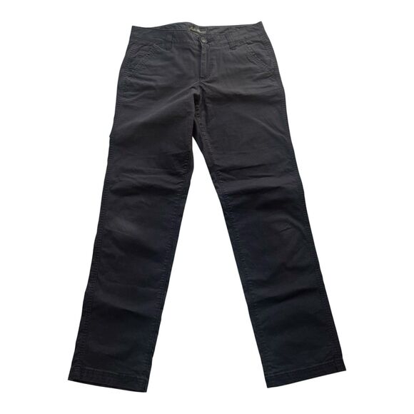 Eddie Bauer Women's Pants Size 4 Gray  Mid Rise Relaxed Fit - Picture 1 of 14